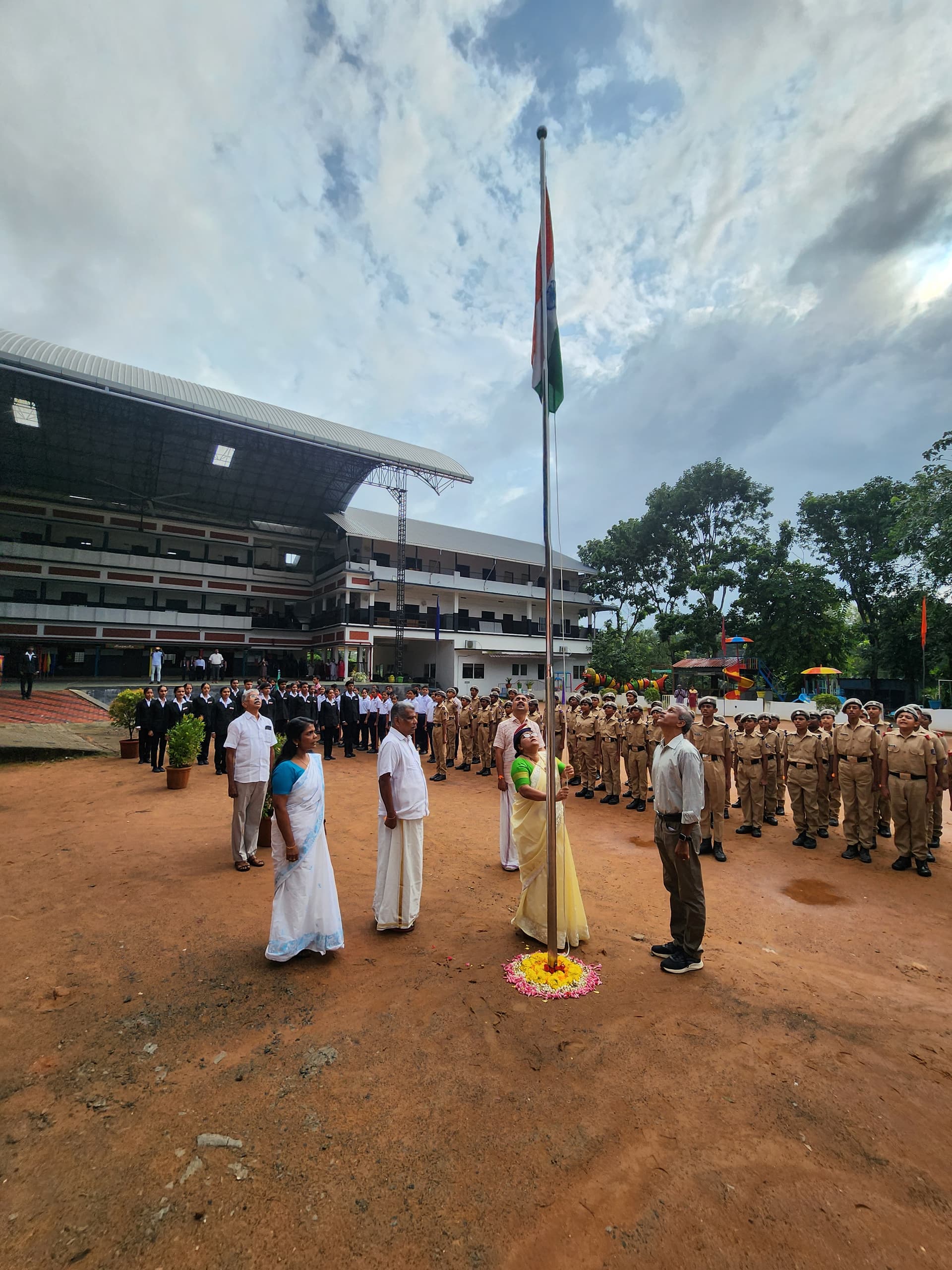 Independence Day — Vidyadhiraja Vidyapeetom Sainik School