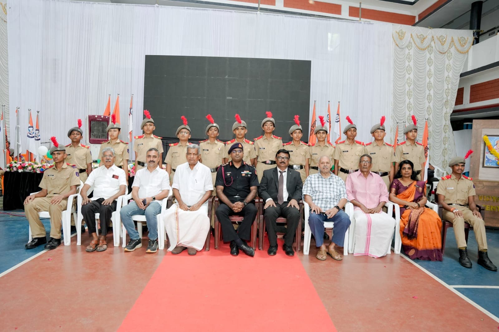 Investiture & Induction of New Batch 2026 — Vidyadhiraja Vidyapeetom Sainik School