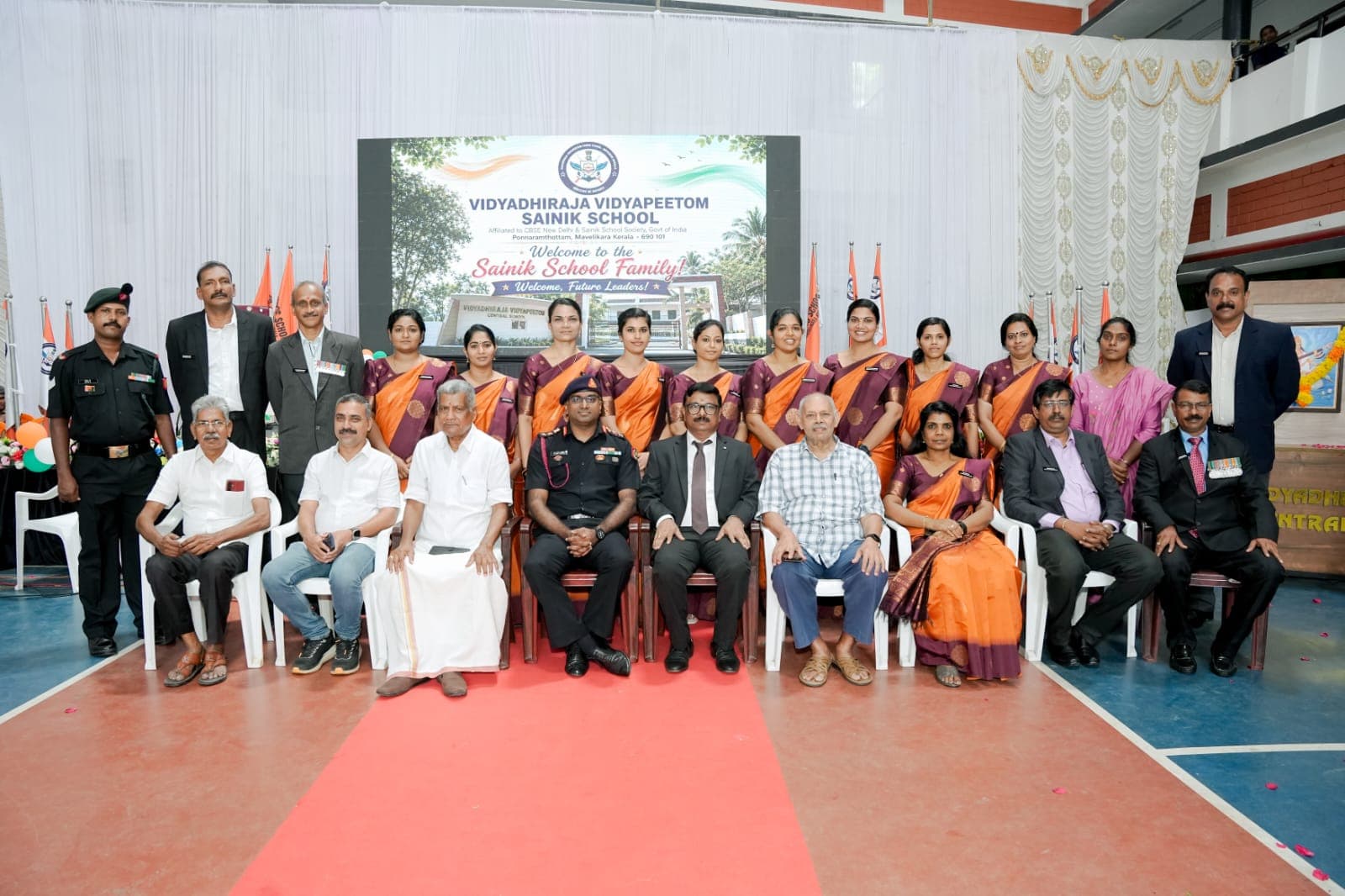 Investiture & Induction of New Batch 2026 — Vidyadhiraja Vidyapeetom Sainik School