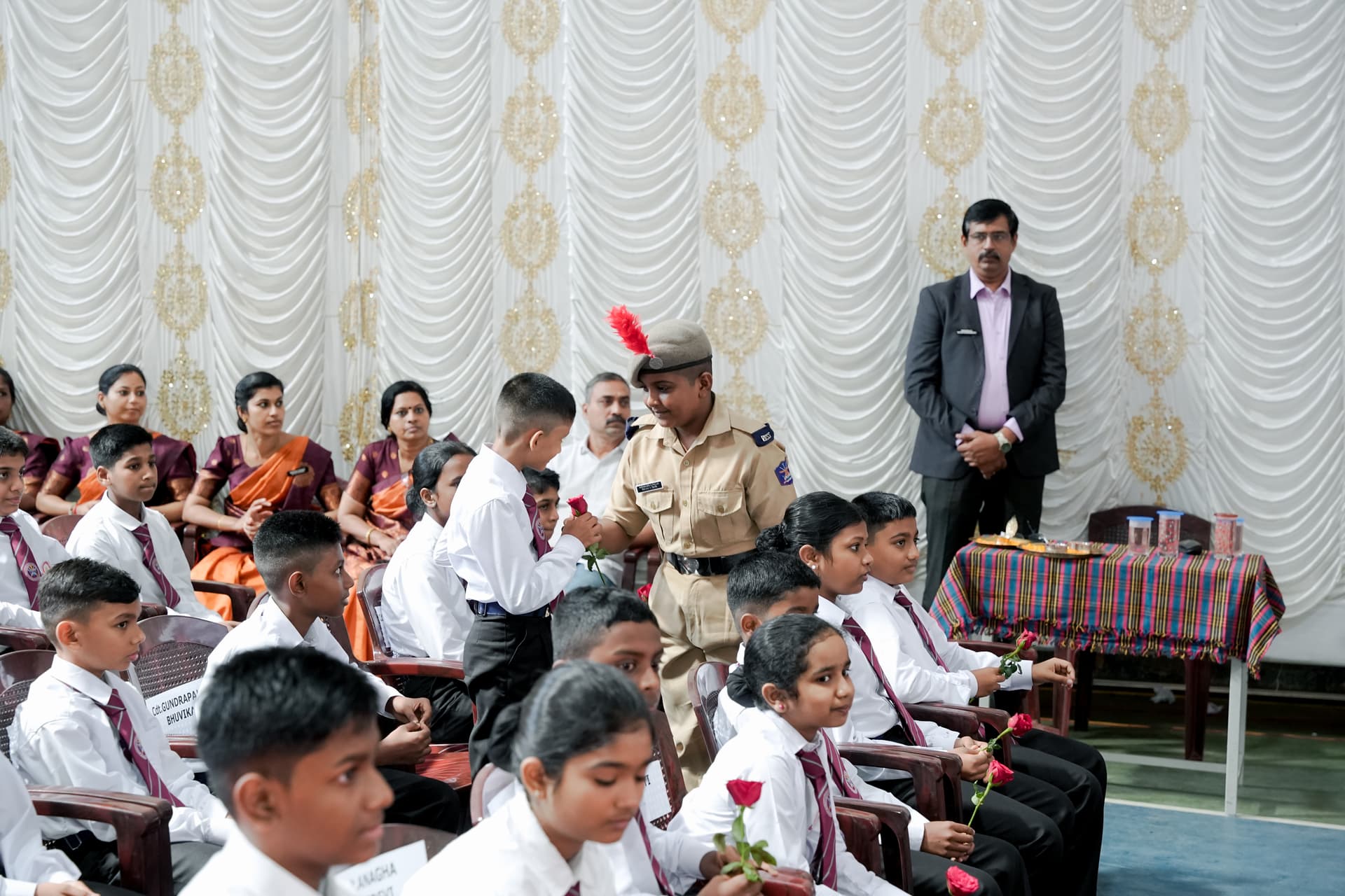 Investiture & Induction of New Batch 2026 — Vidyadhiraja Vidyapeetom Sainik School