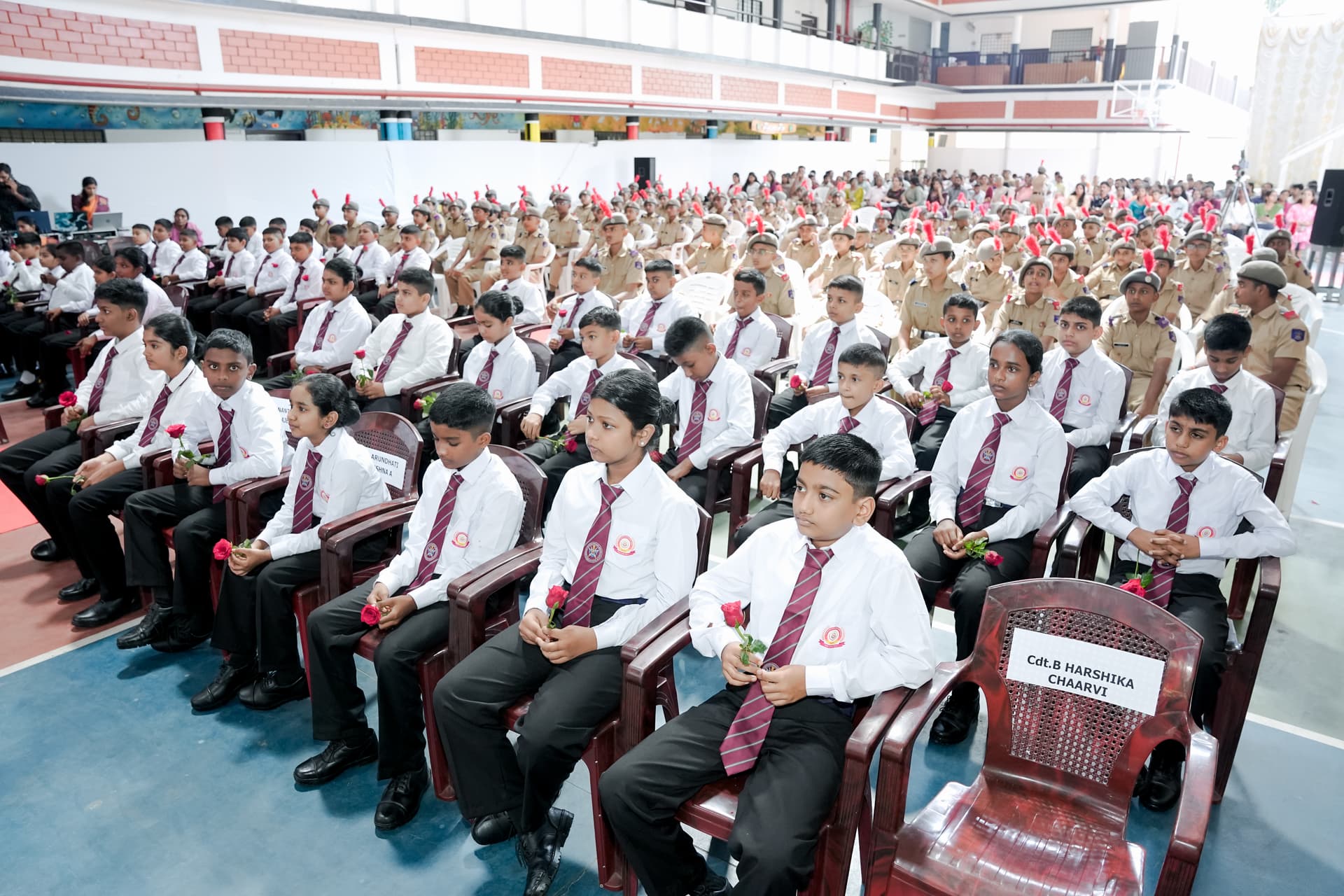 Investiture & Induction of New Batch 2026 — Vidyadhiraja Vidyapeetom Sainik School