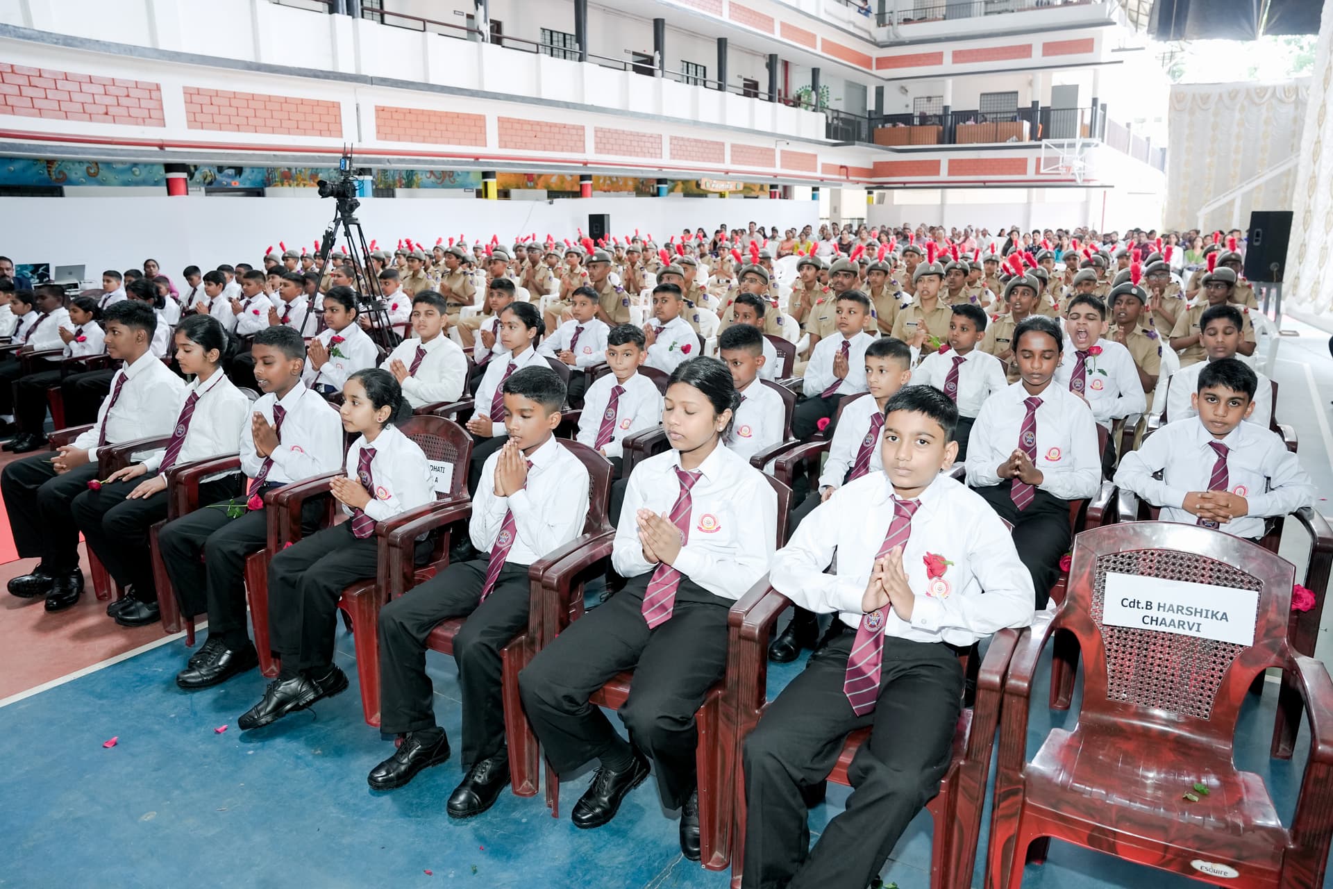 Investiture & Induction of New Batch 2026 — Vidyadhiraja Vidyapeetom Sainik School