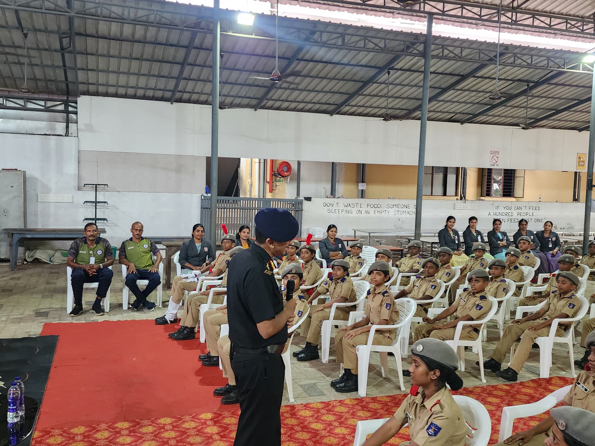 Leadership Summit — Visit By Mentor School Principal Col. Dhirendra Kumar — Vidyadhiraja Vidyapeetom Sainik School