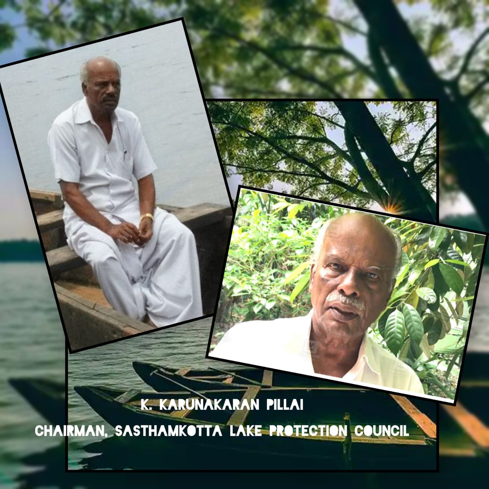 Portrait of K. Karunakaran Pillai