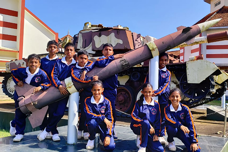 Vidyadhiraja Vidyapeetom — Sainik School traditions and training